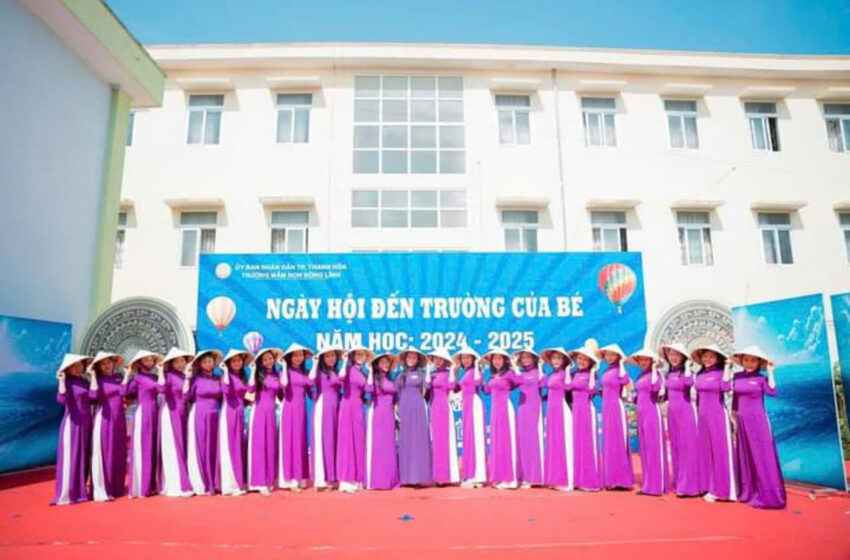  Chào mừng năm học mới 2024-2025. Chúc cô và trò trường MN Đông Lĩnh một năm học bình an và thành công